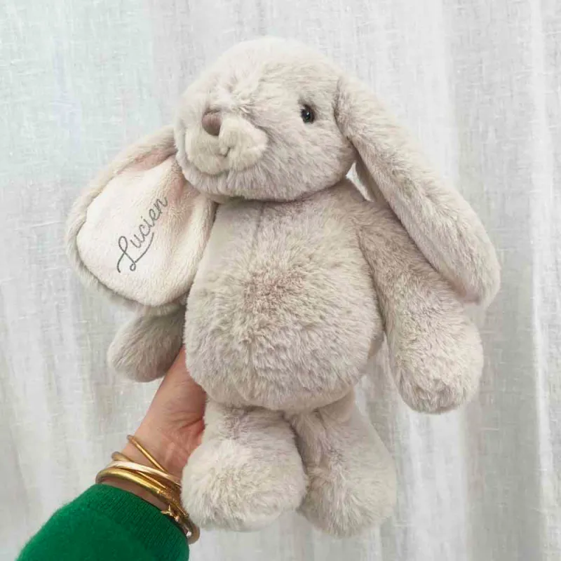 Doudou Lapin personnalisé