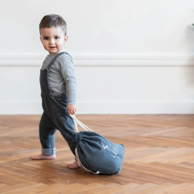 Sac à dos personnalisé en gaze de coton