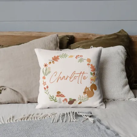 Coussin Animaux de la forêt