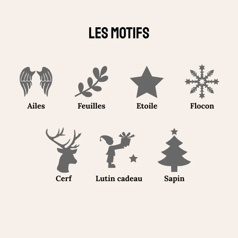 Chaussette de Noël personnalisée