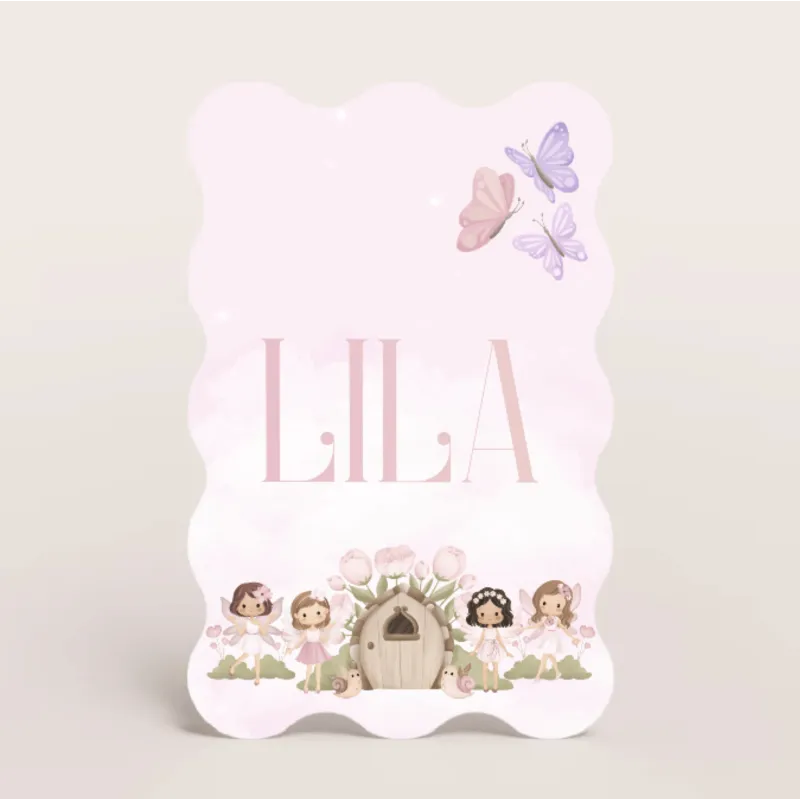 Faire-part de naissance Féerie