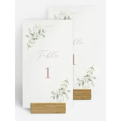 Numéro de table mariage Beauty of Nature