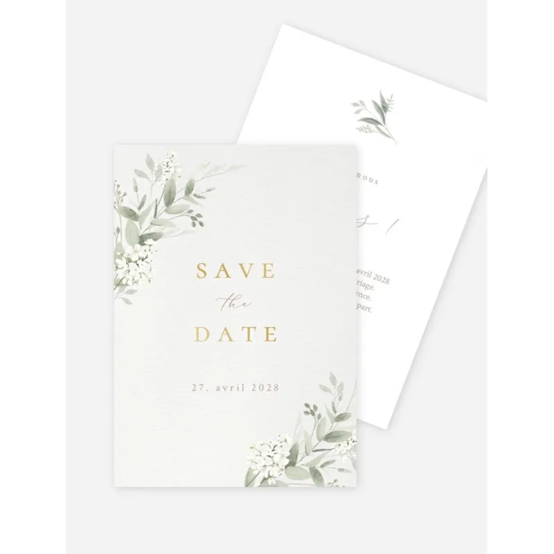Save the date Beauty of Nature
