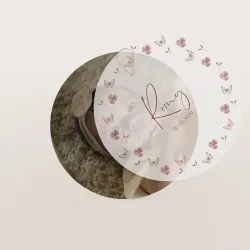 Faire-part de naissance Petits papillons