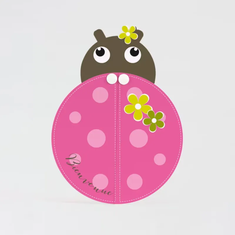 Faire-part de naissance Coccinelle