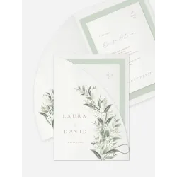 Faire-part de mariage Beauty of Nature