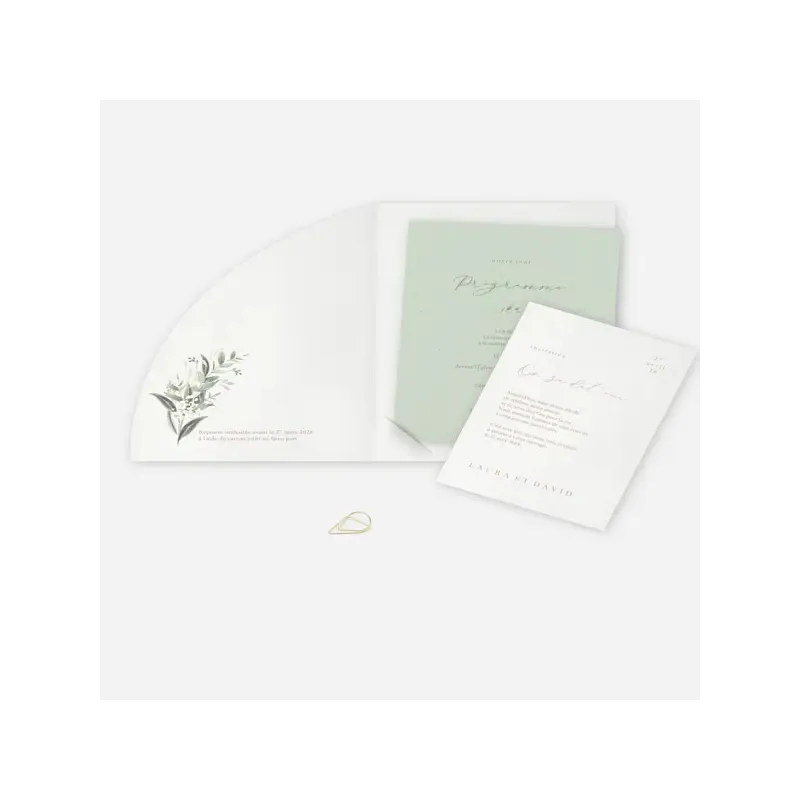 Faire-part de mariage Beauty of Nature