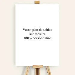 Plan de tables sur mesure