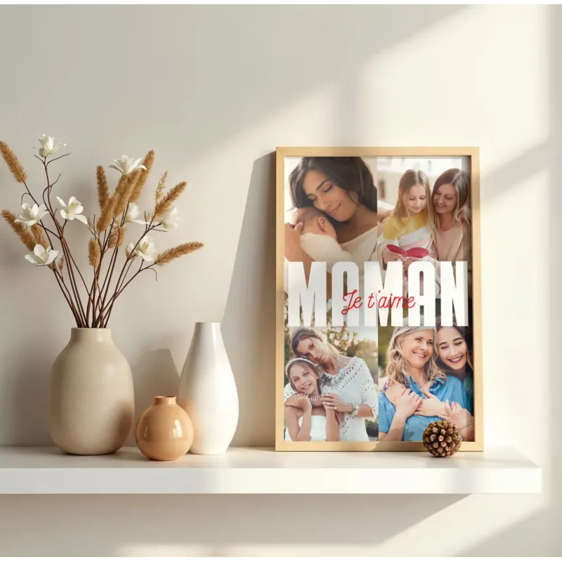 Affiche Maman je t'aime