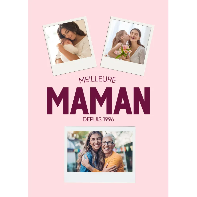 Affiche Meilleure maman