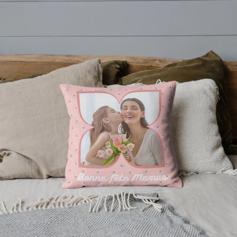 Coussin Bonne Fête Maman