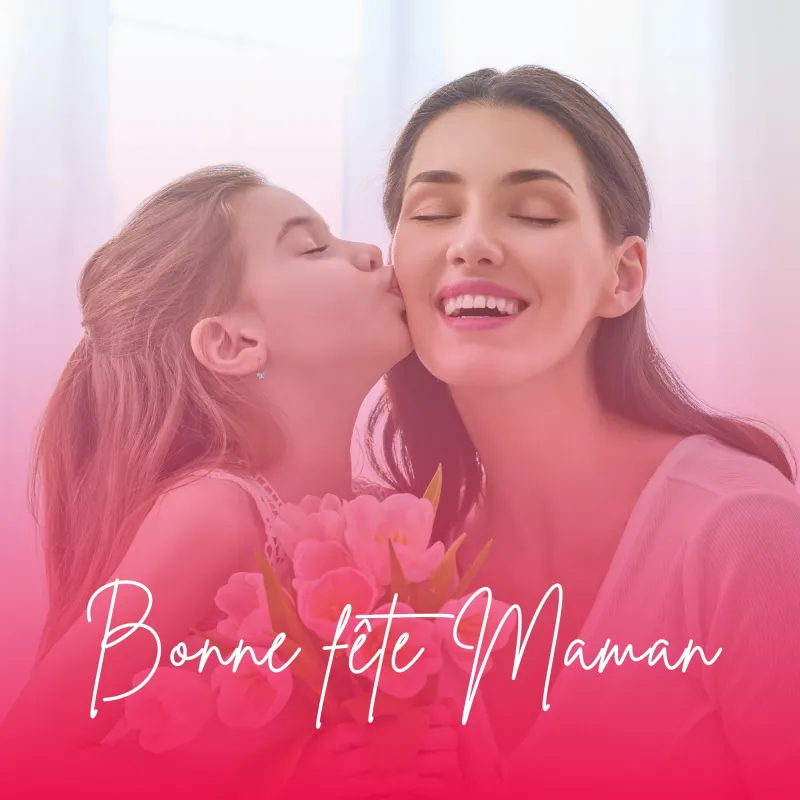Coussin Bonne Fête Maman 2