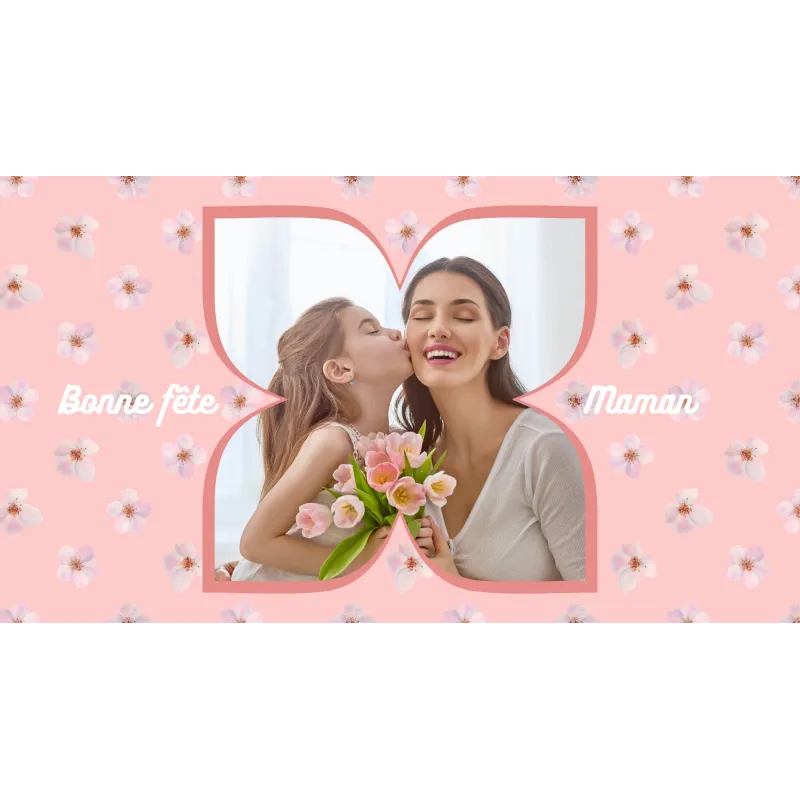Bouteille isotherme Bonne fête Maman