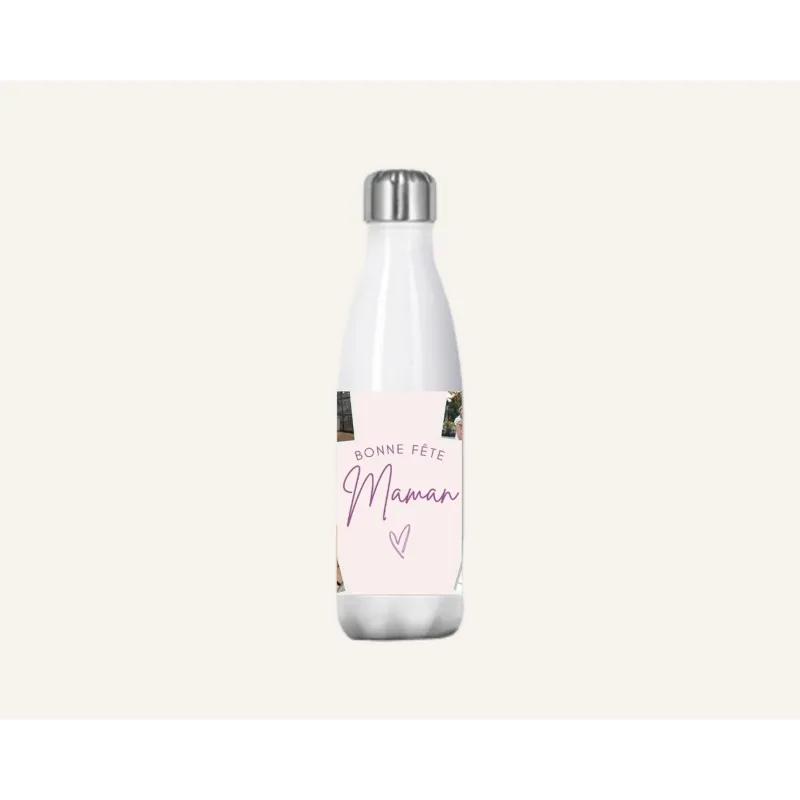 Bouteille isotherme Bonne fête Maman 2