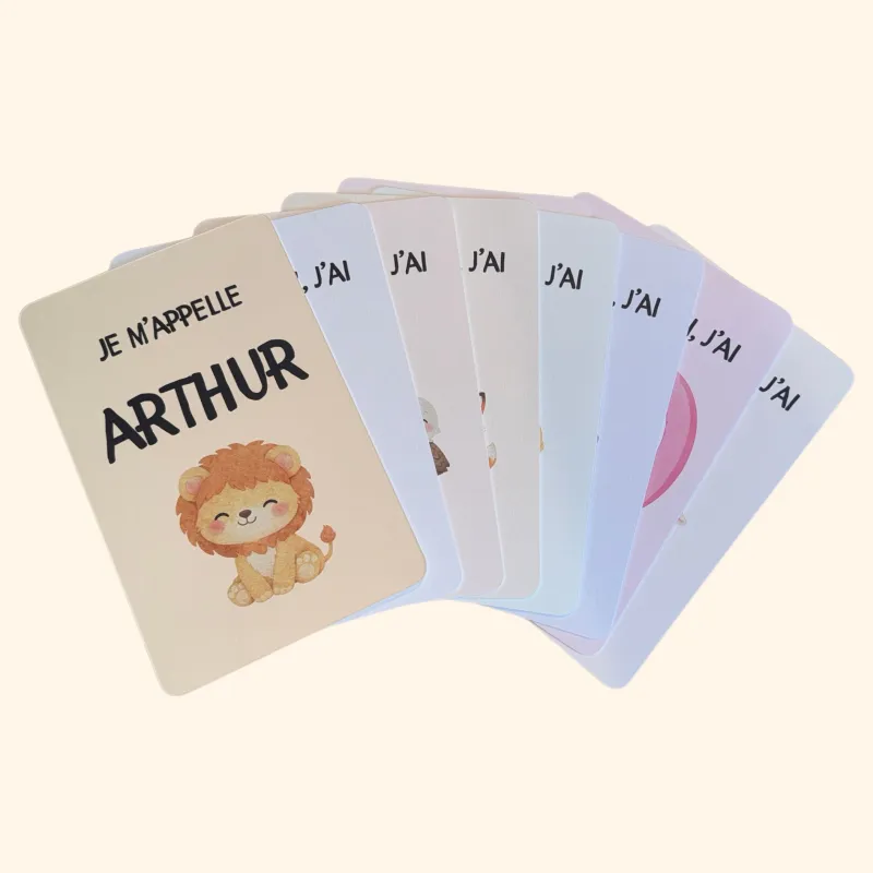 Cartes étape animaux