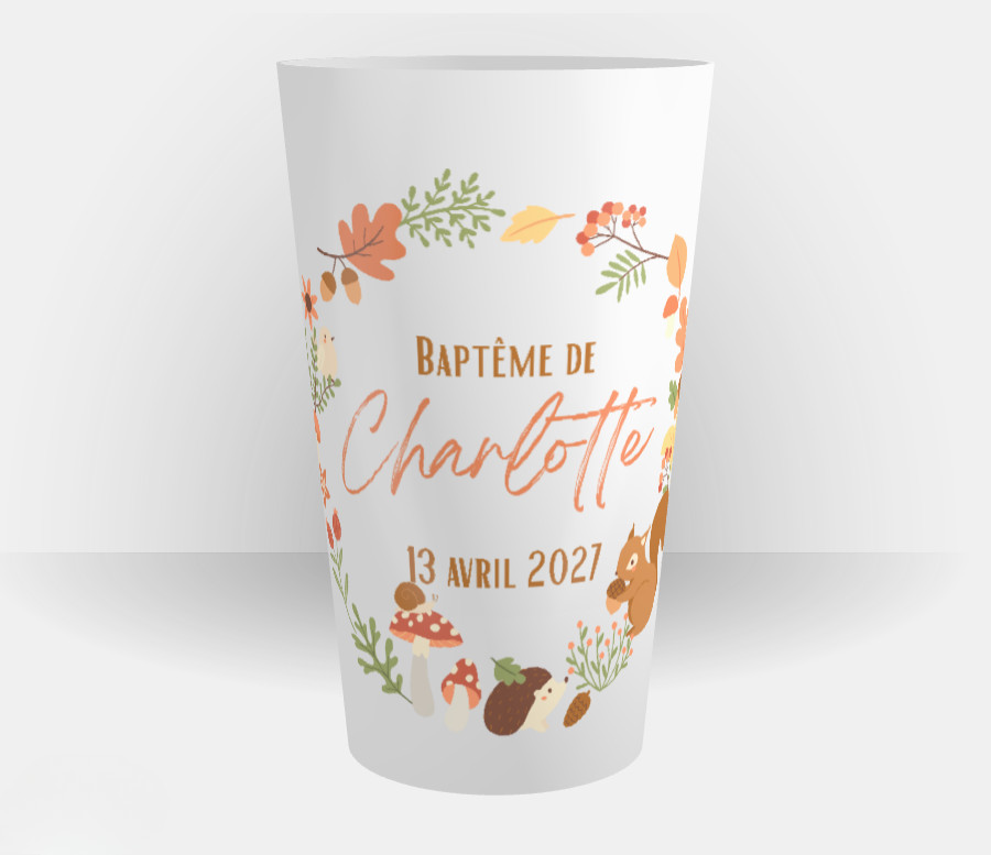 Gobelets baptême